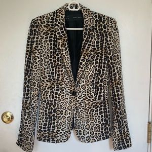 Zara Leopard Blazer